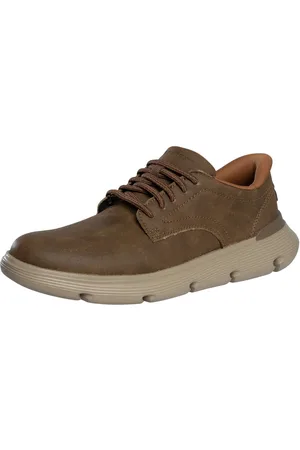 Skechers Slip-ins Garza Leather Trainers