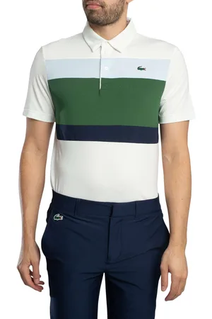 Lacoste Regular Fit Colour Block Golf Polo Shirt