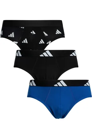 adidas 3 Pack Active Flex Cotton Briefs