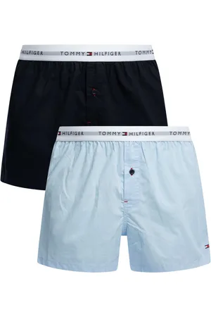 Tommy Hilfiger 2 Pack Signature Cotton Essentials Woven Boxers