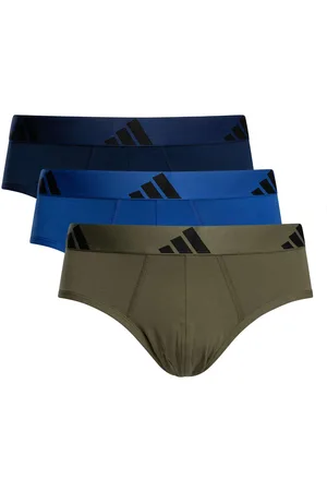 adidas 3 Pack Active Flex Cotton Briefs