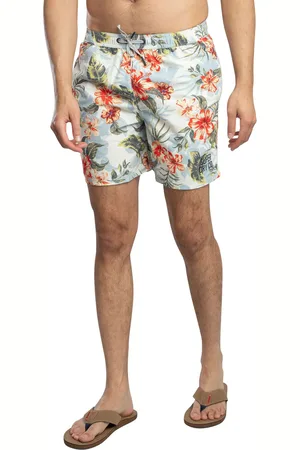Superdry Hawaiian Print 16 Swim Shorts