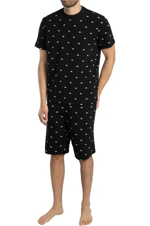 Lacoste Logo Pattern Short Pyjama Set