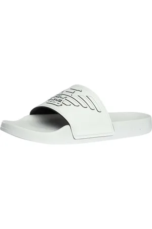 Emporio Armani Embossed Eagle Sliders