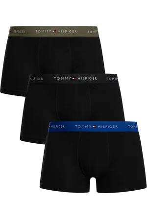 Tommy Hilfiger 3 Pack Signature Cotton Essentials Trunks