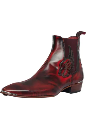 Jeffery West Wing Polished Leather Boots