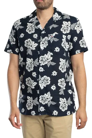 Tommy Hilfiger Regular Slub AOP Short Sleeved Shirt