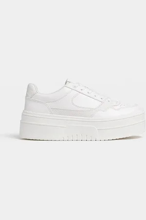 Stradivarius on sale platform trainers