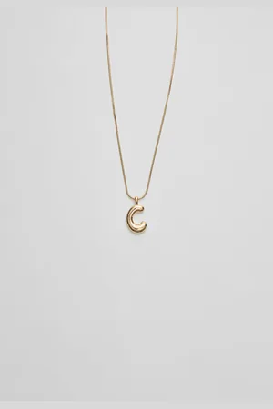 Stradivarius Initial necklace OS