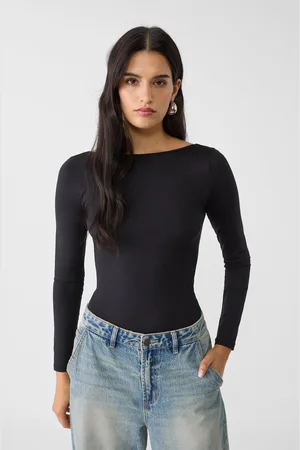 Stradivarius Open back bodysuit S