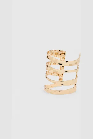 Stradivarius Maxi textured cuff OS