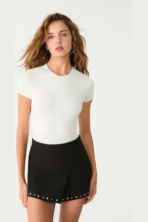 Stradivarius Short sleeve polyamide bodysuit M