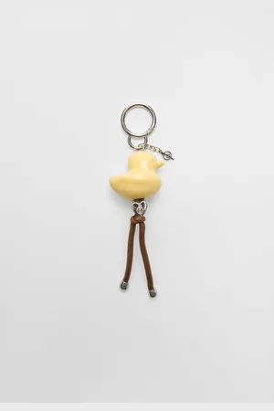 Stradivarius Duck charm keyring OS