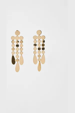 Stradivarius Cascading dangle earrings OS
