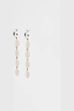Stradivarius Oval dangle earrings OS
