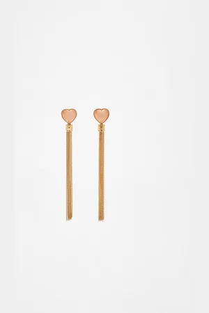 Stradivarius Resin dangle earrings OS