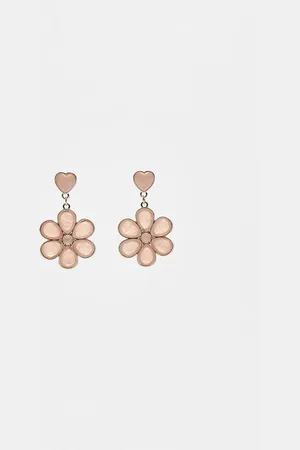 Stradivarius Flower earrings OS