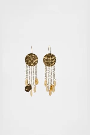 Stradivarius Long chain earrings OS