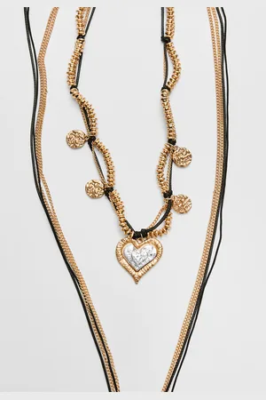 Stradivarius Heart necklace OS