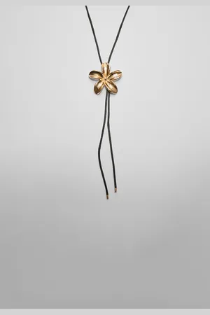 Stradivarius Floral cord necklace OS
