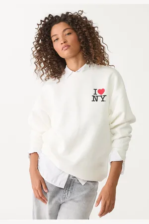 Stradivarius I love NY oversize sweatshirt XS