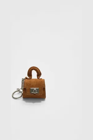 Stradivarius Mini bag charm keyring OS