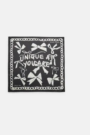 Stradivarius Scarf with bows OS