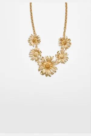 Stradivarius Sunflower necklace OS