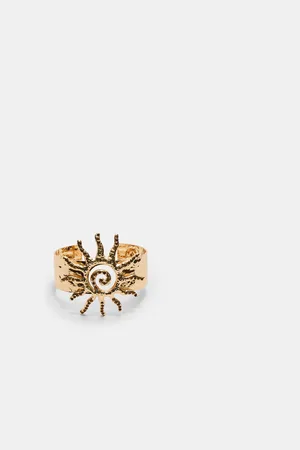 Stradivarius Sun cuff bracelet OS