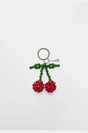Stradivarius Cherry charm keyring OS
