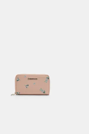 Stradivarius Rectangular purse with zip OS