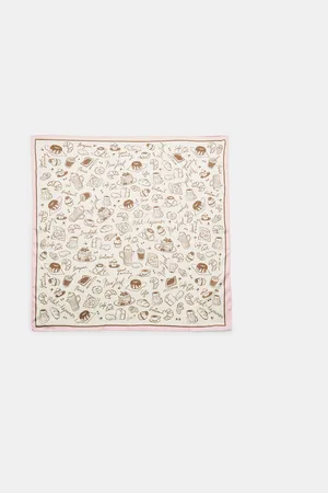Stradivarius Coffee scarf OS