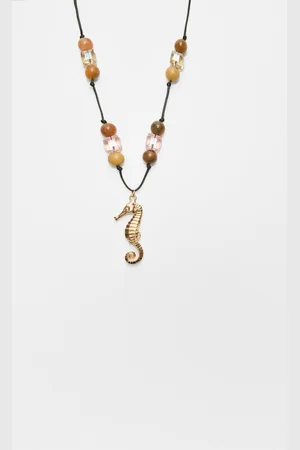 Stradivarius Seahorse necklace OS