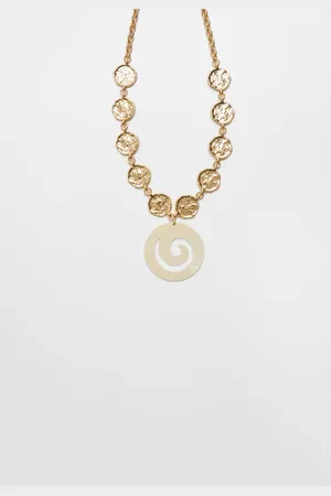 Stradivarius Spiral charm necklace OS