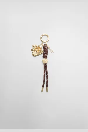 Stradivarius Flower charm keyring OS