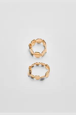 Stradivarius Set of 2 textured stretch bracelets OS