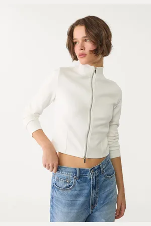 Stradivarius Fitted sweatshirt with zip S