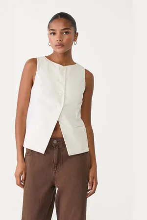 Stradivarius Regular buttoned waistcoat S