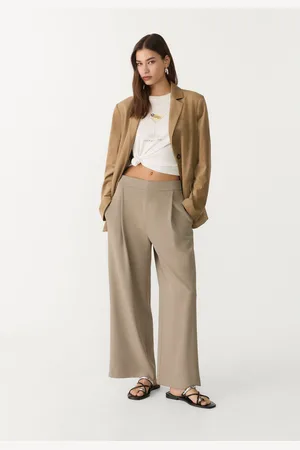 Stradivarius Smart culottes with darts M