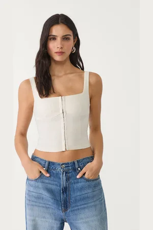 Stradivarius Corset top with straps XL