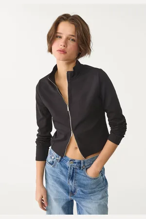 Stradivarius Fitted sweatshirt with zip L