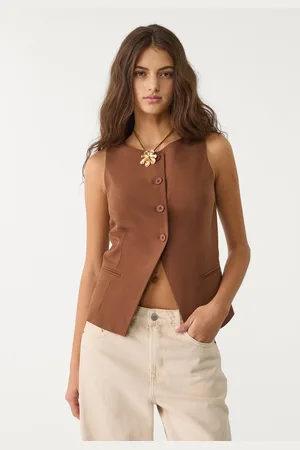 Stradivarius Regular buttoned waistcoat M