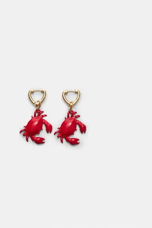 Stradivarius Crab earrings OS