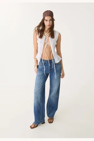 Stradivarius D92 straight wide-leg jeans 10