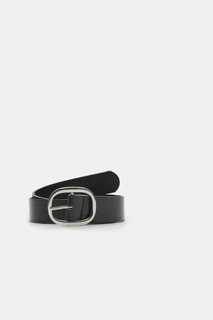 Stradivarius Belt with oval buckle 34
