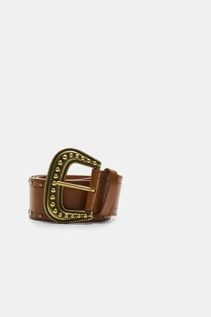 Stradivarius Belt with studded buckle 26