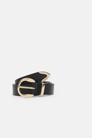 Stradivarius Belt with round buckle 34