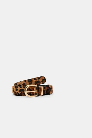 Stradivarius Leopard print belt 26
