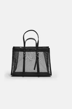 Stradivarius Mesh shopper bag OS