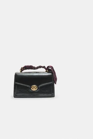 Stradivarius Crossbody bag with scarf OS